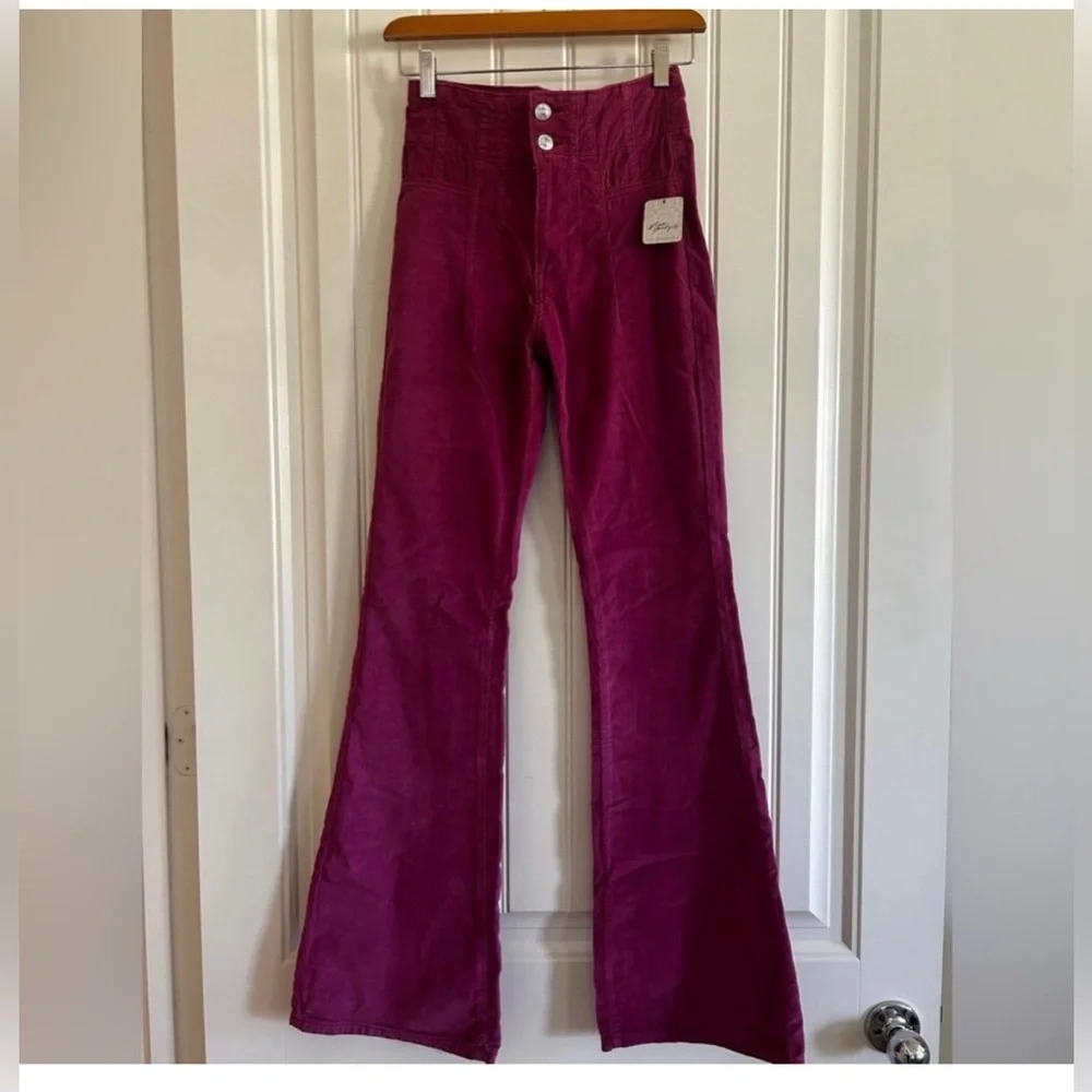 Free People- We The Free Jayde Cord Flare Jeans 
Size 24 NWT - Picture 13 of 13